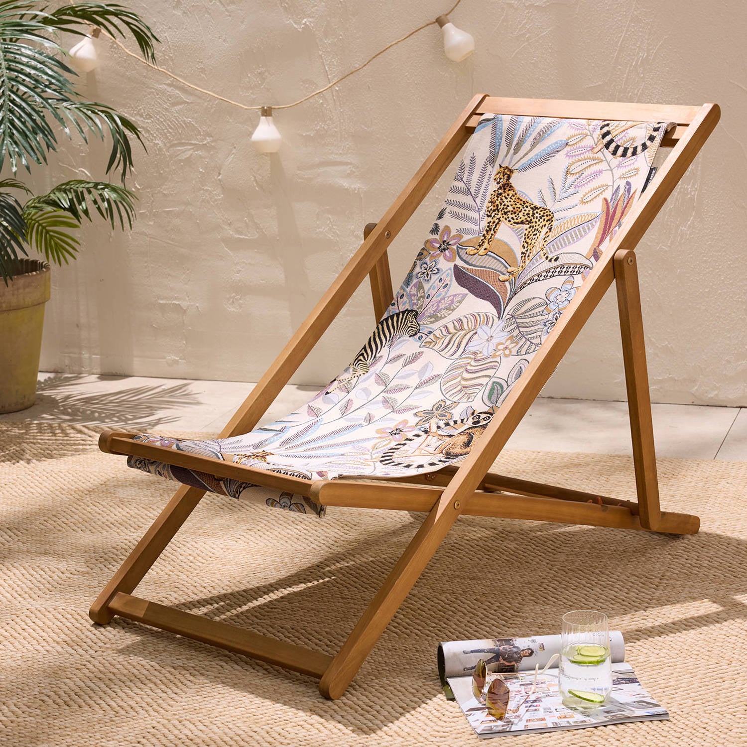 NOUS Garden strandstoel Lou
