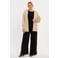YOEK viscose trui Plus Size - goud