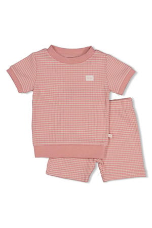 Wafel shortama mauve