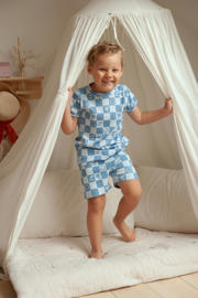 thumbnail: Feetje shortama Chase Check blauw