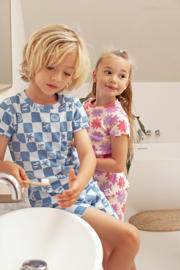 thumbnail: Feetje shortama Chase Check blauw