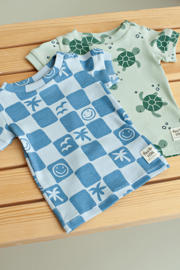 thumbnail: Feetje shortama Chase Check blauw