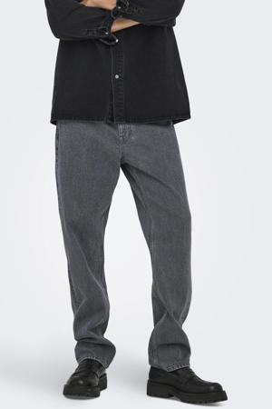 ONSEDGE straight leg jeans light grey denim