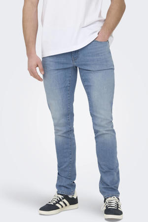 ONSLOOM slim fit jeans light blue denim