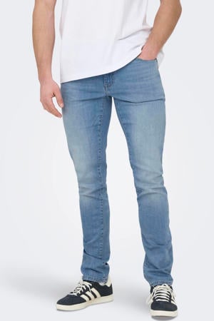 ONSLOOM slim fit jeans light blue denim
