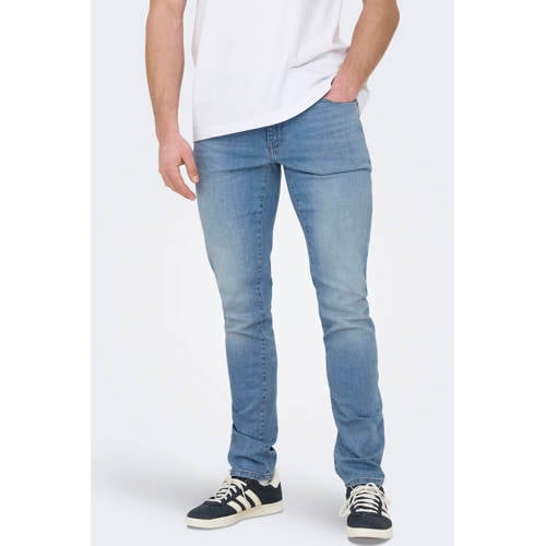 ONLY & SONS ONSLOOM slim fit jeans light blue denim afbeelding