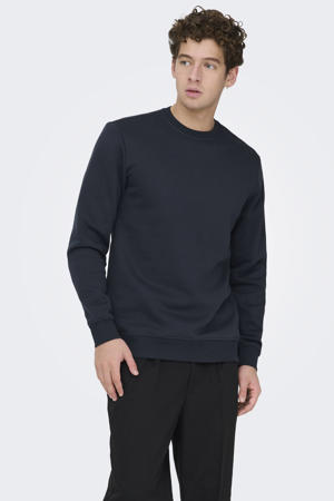 sweater donkerblauw