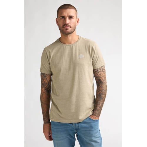 Petrol Industries regular T-shirt beige afbeelding