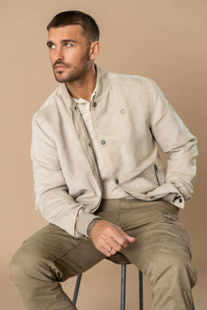 bomberjack beige