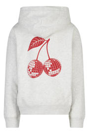thumbnail: America Today hoodie met backprint lichtgrijs