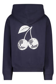 thumbnail: America Today hoodie met backprint donkerblauw