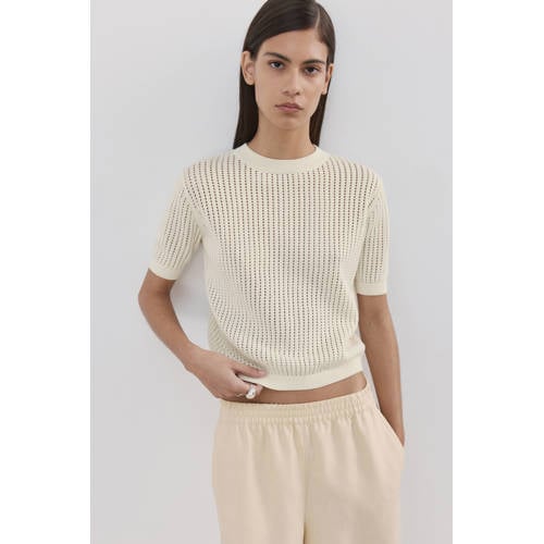Mango top beige afbeelding