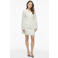 VILA kanten regular blazer wit