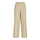 VILA regular high waist casual broek camel