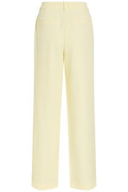thumbnail: VILA regular high waist casual broek lichtgeel