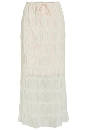 maxi rok ecru