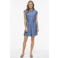 VILA playsuit medium blue denim