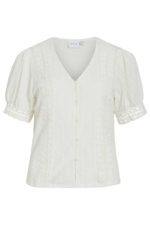 blouse broderie ecru