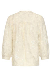 thumbnail: Smashed Lemon gebloemde blouse ecru
