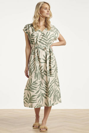 midi jurk groen