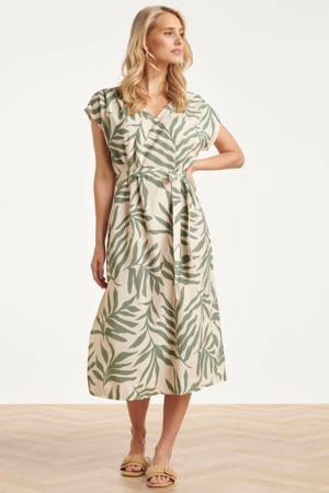 midi jurk groen