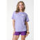 Colourful Rebel T-shirt met backprint - lavendel