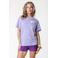 Colourful Rebel T-shirt met backprint - lavendel