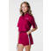 Colourful Rebel regular waist casual short broderie rood