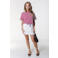 Colourful Rebel gestreept T-shirt rood