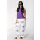 Colourful Rebel straight regular waist pantalon crochet ecru
