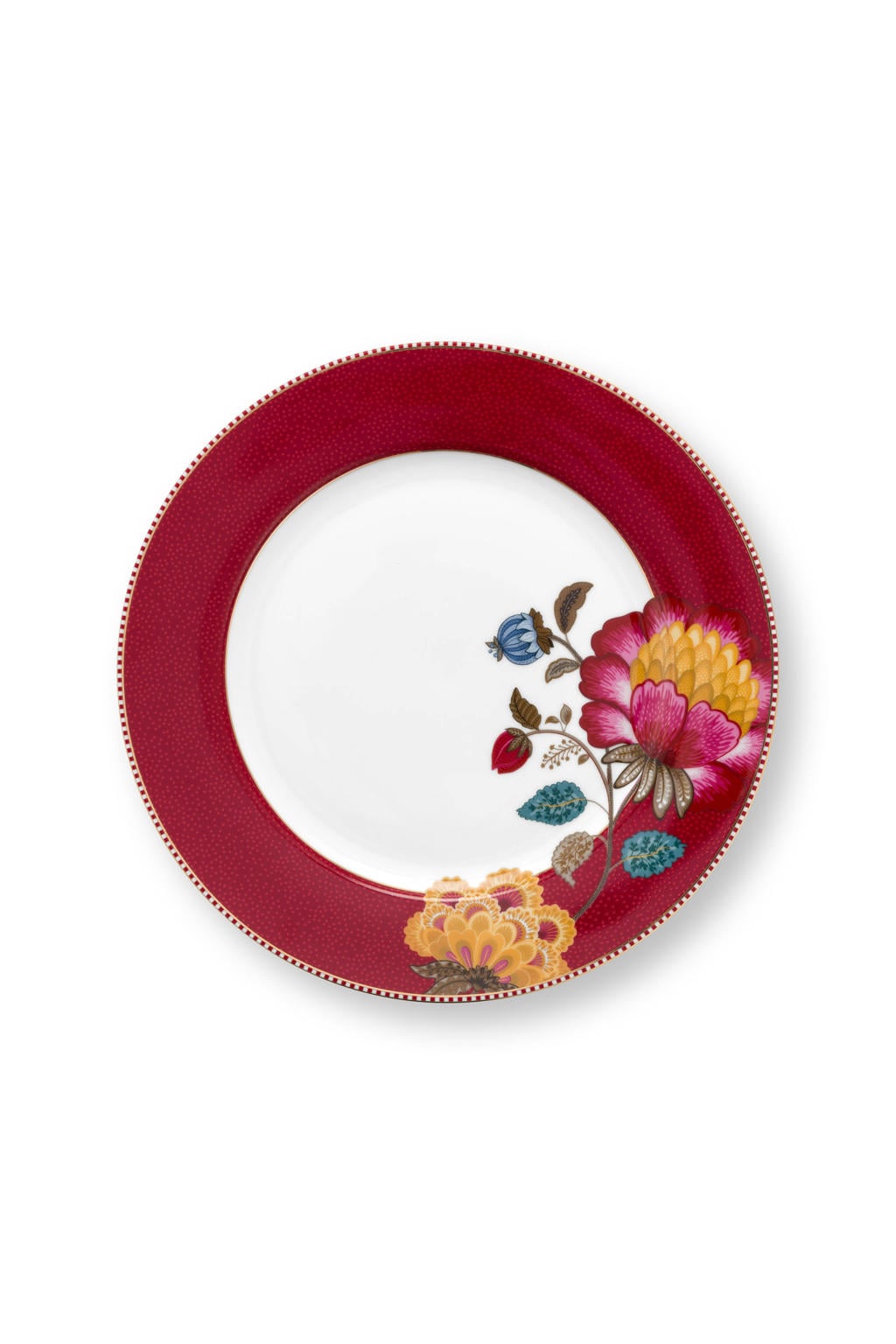 Pip Studio dinerbord Blooming Tales (Ø27 cm)