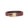 ICHI reversible riem IALUDVIKA rood/zwart