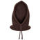 ICHI balaclava IAGUNILLA donkerbruin