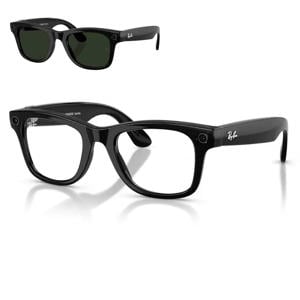 meekleurende (zonne)bril Wayfarer Transitions - Gen 2 glanzend zwart