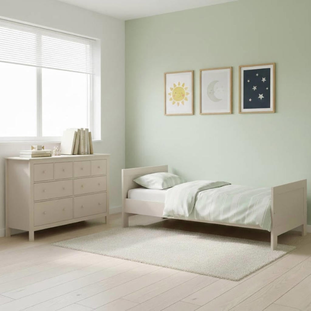 Cabino Tienerkamer Belmond Clay 2 Delig met Commode Bretagne Clay