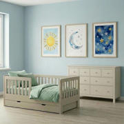 thumbnail: Cabino Peuterkamer Met Lade Joan Clay 2 Delig met Commode Bretagne