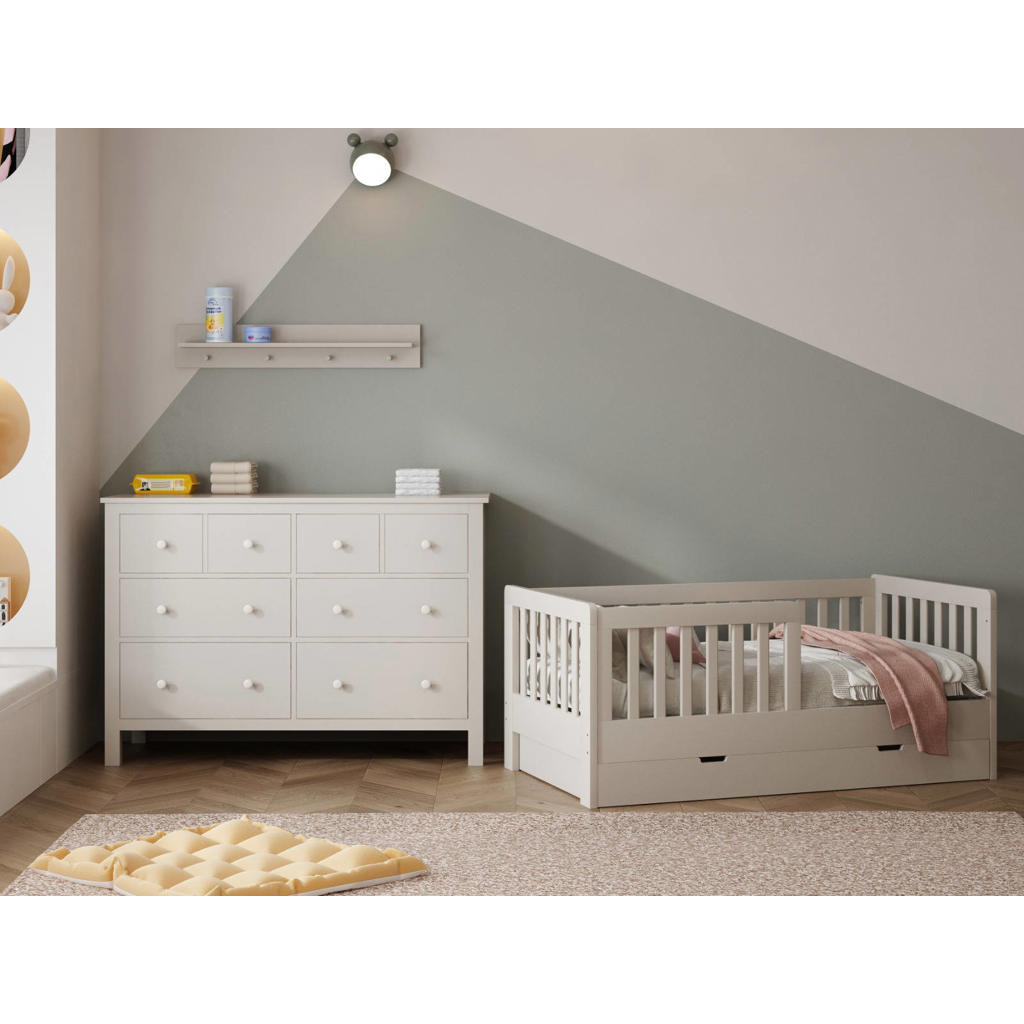 Cabino Peuterkamer Met Lade Joan Clay 2 Delig met Commode Bretagne