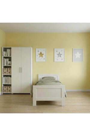 Tienerkamer Noel Wit 2 Delig met Lars Kledingkast Wit