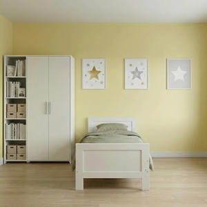 Tienerkamer Noel Wit 2 Delig met Lars Kledingkast Wit