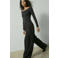 HYPEDROP barrel regular waist pantalon - antraciet