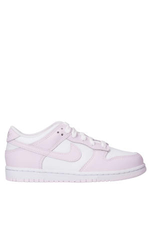 Dunk Low sneakers wit/lichtroze