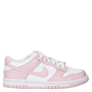 Dunk Low sneakers wit/roze