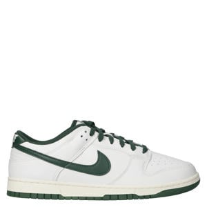 Dunk Low Retro sneakers wit/donkergroen