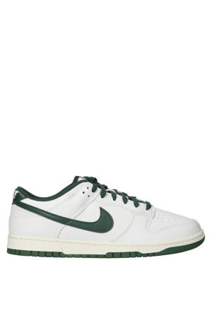 Dunk Low Retro sneakers wit/donkergroen