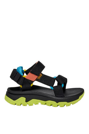 sandalen - zwart/groen