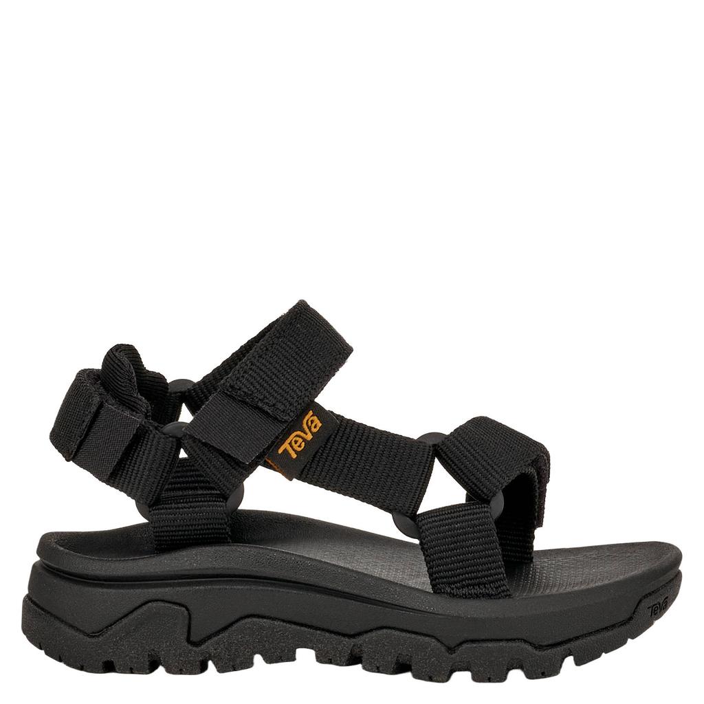 Zwarte jongens Teva sandalen - peuter kleuter van 100% nylon met klittenband