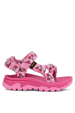 sandalen met all over print - roze