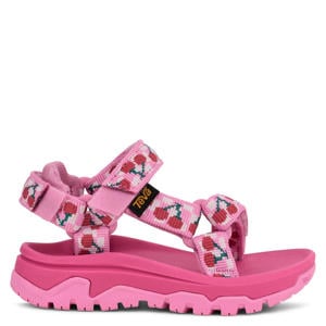 sandalen met all over print - roze