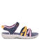 Teva sandalen paars/geel/roze tiener