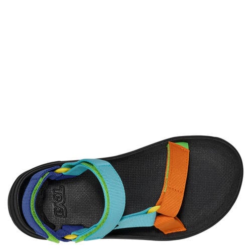 Teva sandalen blauw/oranje
